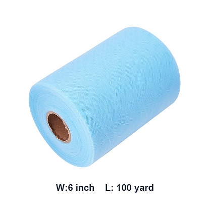 BENECREAT Deco Mesh Ribbons, Tulle Fabric, Tulle Roll Spool Fabric For Skirt Making
