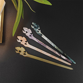 Elegant Hairpin for Women, Minimalist Design with Traditional Chinese Elements