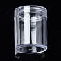 Column Polystyrene Bead Storage Container, for Jewelry Beads Small Accessories