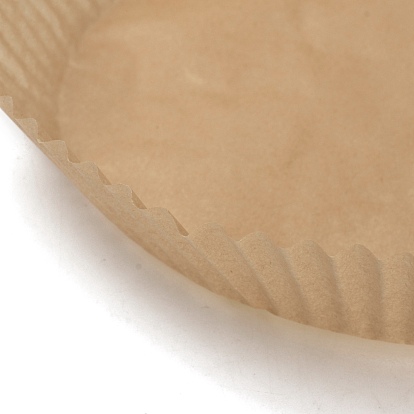 Одноразовый бумажный вкладыш для аэрофритюрницы, антипригарный матовый пергамент из древесной массы бумажная тарелка