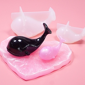 3D Whale Silicone Mold, Resin Casting Molds, For UV Resin, Epoxy Resin Jewelry Making