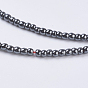 Non-Magnetic Synthetic Hematite Beads, Round