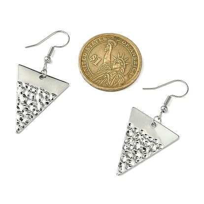 304 Stainless Steel Geometry Dangle Earrings