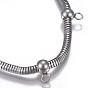 304 Stainless Steel Bracelet Making, with Lobster Claw Clasps, Round