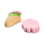 Opaque Resin Imitation Food Decoden Cabochons, Macarons Color Cute Food