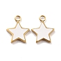 Ion Plating(IP) 316 Surgical Stainless Steel Charms, Star