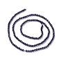 Natural Spinel Beads Strands, Faceted, Round