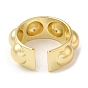 Латунные открытые кольца манжеты, кольцо с несколькими шариками, широкое кольцо для женщин от тревоги