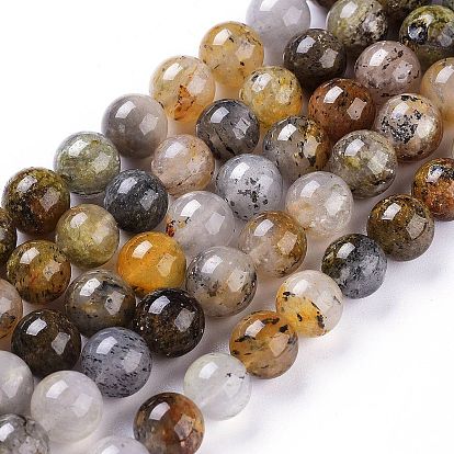 Natural Sunstone Beads Strands, Round