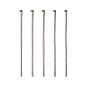 Iron Flat Head Pins, Cadmium Free & Lead Free, 45x0.75~0.8mm, about 6000pcs/1000g