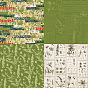 24 feuilles 12 styles blocs de papier pour scrapbooking rétro, pour scrapbook album bricolage, papier de fond, décoration de journal intime