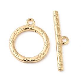 Brass Toggle Clasps, Ring