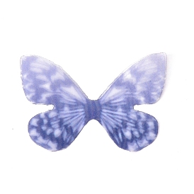 Градиент цвета ткань украшения бабочки, поделка бабочка, для поделок аксессуары для волос, свадебное платье