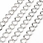 Iron Twisted Chains, Unwelded, with Spool, Rhombus Link