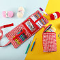 Los kits de tejido de bricolaje con bolsas de almacenamiento para principiantes incluyen ganchos de crochet., hilo de poliester, aguja de ganchillo, marcadores de puntadas, tijera, gobernante, cinta métrica