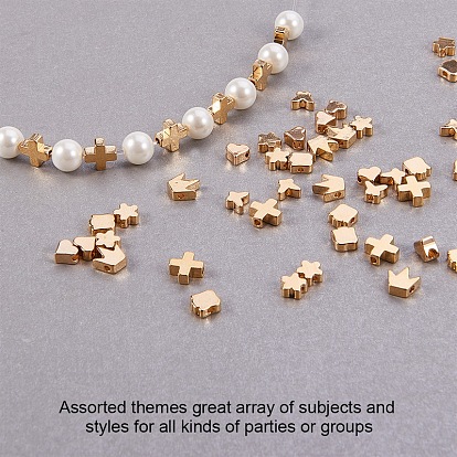 Brass Beads, Mixed Shapes