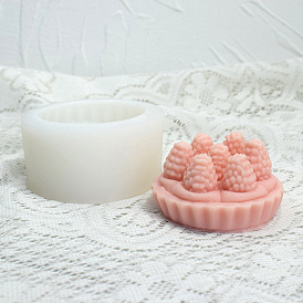 Strawberry Candle Silicone Molds, For Scented Candle Making