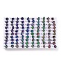 100Pcs Adjustable Mood Ring, Temperature Change Color Emotion Feeling Alloy Band Rings for Women, Mixed Shapes