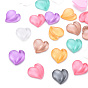Translucent Resin Cabochons, Heart