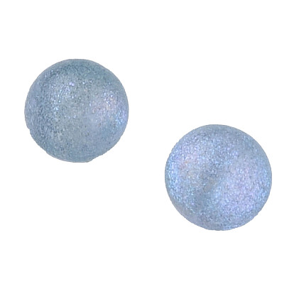Perles acryliques transparentes, perles de paillettes, ronde, sans trou