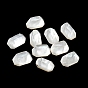 Coquille blanche cabochons, octogone