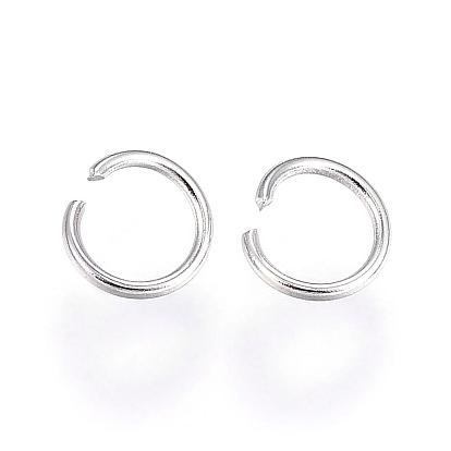 304 de acero inoxidable anillos del salto abierto, conectores de metal para la fabricación de joyas de bricolaje y accesorios de llavero