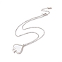 Collier pendentif en aluminium vierge de sublimation, thème de la carte à jouer alliage photo vierge photo pendentif collier pour hommes femmes, platine