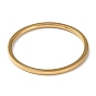 Revestimiento de iones (ip) 304 anillo de dedo de banda simple de acero inoxidable para mujeres y hombres
