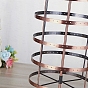 6-Tier Rotatable Iron Earring Display Towers, with 288 Holes