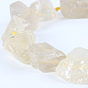 Натуральные драгоценные камни грубые самородки бусины, 13~40x10~26x10~23 мм, отверстие : 2 мм, около 14~19 шт / нитка, 16.54 дюйм