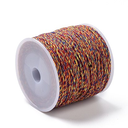Cordón de algodón macramé, cuerda trenzada, con carrete de plástico, para colgar en la pared, artesanías, envoltorio de regalo