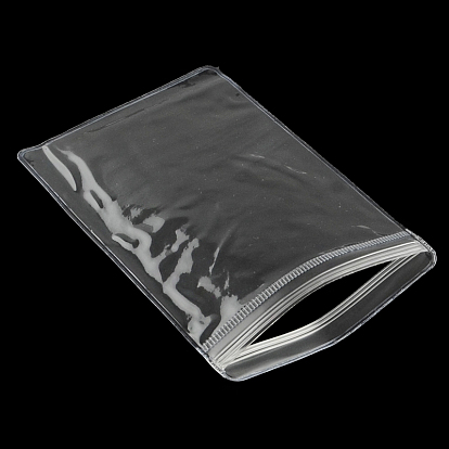 PVC sacs à fermeture zip, sacs refermables, sac auto-scellant, rectangle