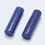 Lapis-lazuli perles naturelles, perles non percées / sans trou, teint, colonne