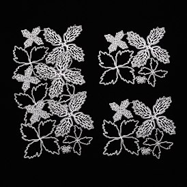 Holly Leaf Carbon Steel Cutting Dies Stencils, for DIY Scrapbooking/Photo Album, Decorative Embossing DIY Paper Card, for Christmas