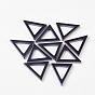 Valentines Day Gift Ideas for Boyfriend Non-Magnetic Synthetic Hematite Triangle Pendants, Black