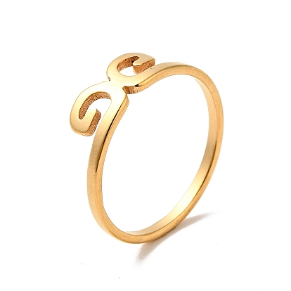 201 волнистое кольцо из нержавеющей стали для женщин