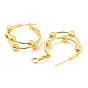 Rack Plating Brass Round Stud Earrings, Long-Lasting Plated, Lead Free & Cadmium Free