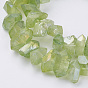 Galvaniques quartz naturel brins cristal de perles, teint, givré, nuggets