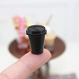 Mini Resin Coffe Cup, for Dollhouse Accessories, Pretending Prop Decorations