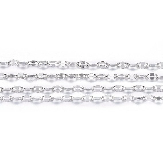 Placage ionique (ip) 304 chaînes recouvertes d'acier inoxydable, chaînes câblées, avec bobine, soudé