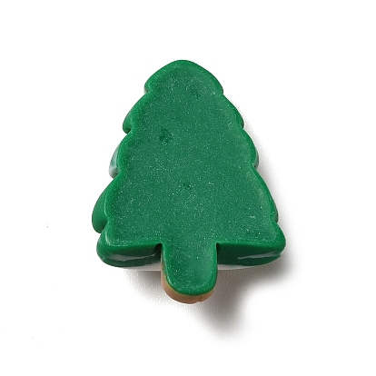 Christmas Theme Opaque Resin Cabochons