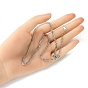 304 Stainless Steel Curb Chain Necklace for Men Women