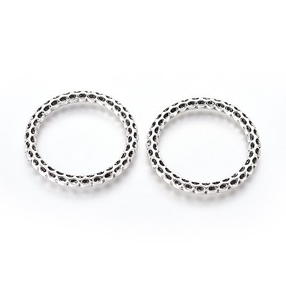 Tibetan Style Linking Rings, Lead Free and Cadmium Free, Ronedelle