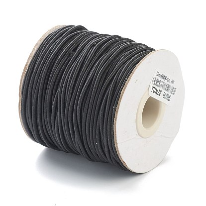 (Defective Closeout Sale: Spool Mildew), Round Elastic Cord, with Nylon Outside and Rubber Inside