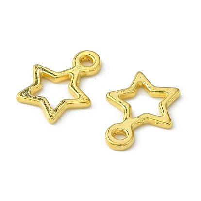 Tibetan Style Alloy Charms, Lead Free and Cadmium Free, Antique Silver Color Plated, Star, Christmas