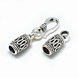 925 Sterling Silver Hook and S-Hook Clasps, Column