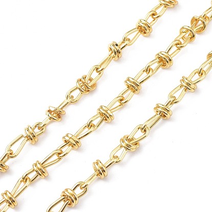 Brass Cable Chain, with Spool, Unwelded