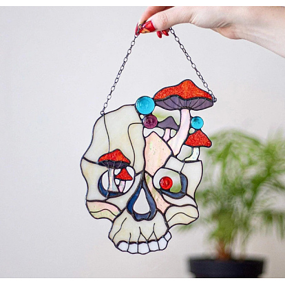 Acrylic Skull Wall Decorations, for Home Decoration