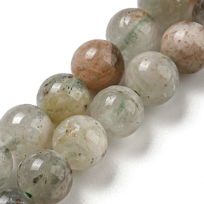 Natural Quartz Beads Strands, Round