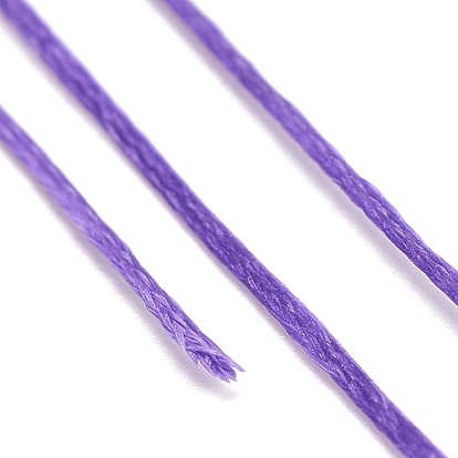 Waxed Polyester Cord, Micro Macrame Cord, Waxed Sewing Thread, Flat